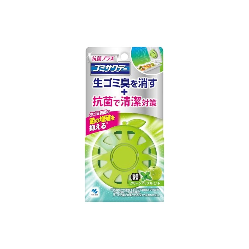 Garbage Sawaday Antibacterial Plus, Green Apple Mint, 0.8 fl oz