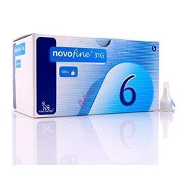 NovoFine Pen Needles 32G tip x 6mm 100ct