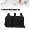 Bedside Storage Bag Nylon Bed Rail Hanging Organizer Pocket for