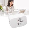 Multifunctional Power Converter with USB Ports Universal Adapter Socket 100‑240VAC