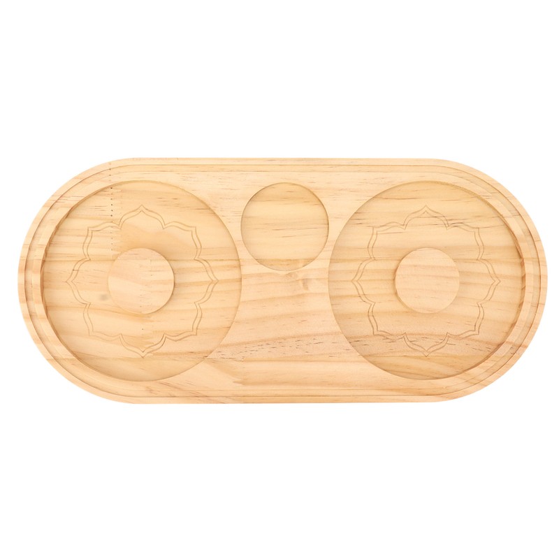 Salt Rimmer Pine Wood Sugar Rimmer Waterproof Holder Bar Tool