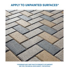 Rain Guard Water Sealers SP-5006 Paver Sealer 16oz Spray - Clear Natural Finish - Deep Penetrating Water Repellent Protection for All Paver Surfaces - Water-Based Silane/Siloxane