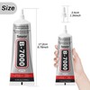 B-7000 Glue Clear for Rhinestone Crafts, Jewelry and Bead Adhesive