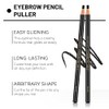 Ownest 6 Pcs Pull Cord Peel-off Eyebrow Pencil Tattoo Makeup