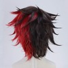 Hizen Tadahiro Cosplay Wig, Hizen Tadahiro Wind Red & Dark