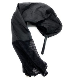 Generic Koi Fishing Net, Compact, Black, Cloth, Waterproof & Ergonomic Handle, 48x12x8 INCH, Plastic Handle, 5 Pounds Max Weight, Fishing, Seine