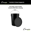 Champion Sports 6 Gallon Ball Bucket with Soft Lid Black