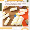 Leumoi 200 Pcs 4 Inch Mini Paint Roller Bulk Small