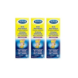 Scholl Anti-Callus Cream Intensive 225 ml (3 x 75 ml)