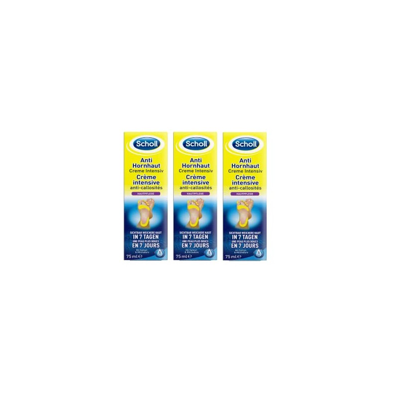 Scholl Anti-Callus Cream Intensive 225 ml (3 x 75 ml)