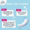 Lil-Lets Teens Liners | 64 forros | 4 paquetes de