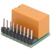 Double‑Pole Double‑Throw Relay Module, DPDT Ultra-Small Automatically Adjust Relay Board