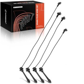 A-Premium Juego de cables de bujía de encendido de 4 piezas Compatible con Toyota Tacoma 1995-1997, 4Runner 1996, T100 1994-1997, 2.4L 2.7L naturalmente aspirado