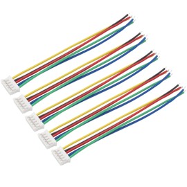 Audio Fan JST PH Connector PH5 Pin 5P AWG24 2.0mm Pitch About 10cm 5 Piece Set