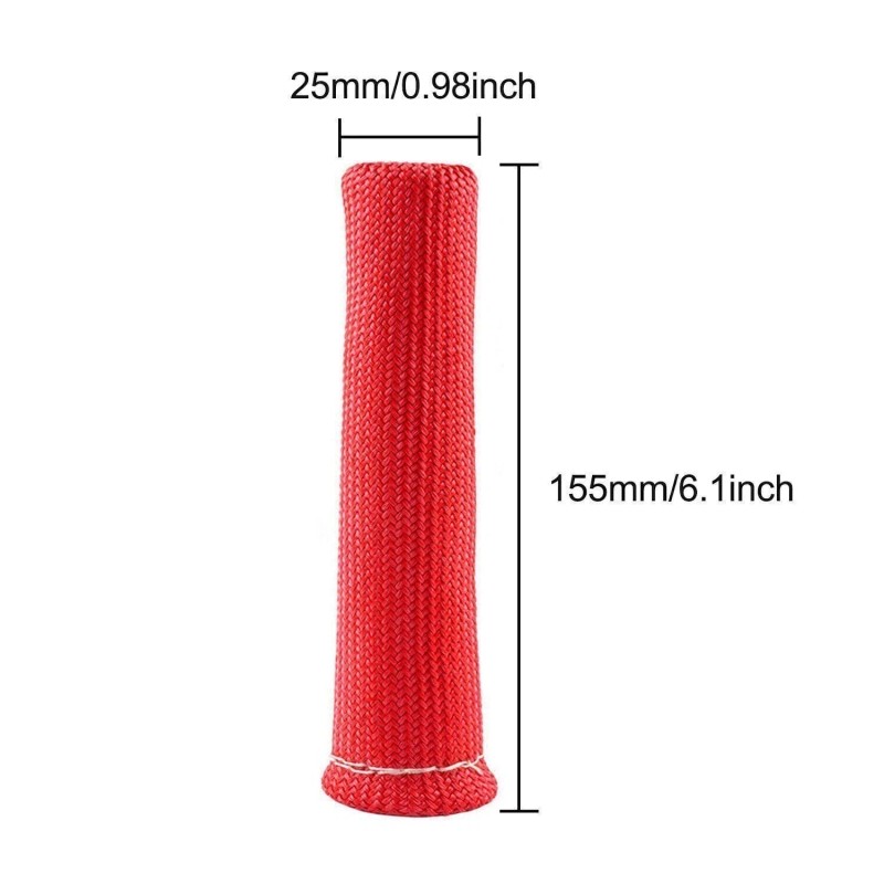 GEARZAAR 8X 2500° Spark Plug Wire Boots Protector Sleeve Heat
