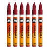 Molotow MO127204 One4All 127HS # 086 Marker Pen – Burgundrot