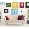 Scalloped 11x14 Picture Frame, Real Glass Wood Frame with Reversible