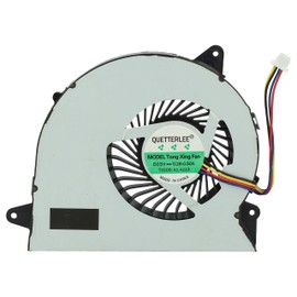 vhbw Replacement CPU / GPU Cooling Fan for Asus KDB0705HB for Notebook Laptop with 4 Pin Connector