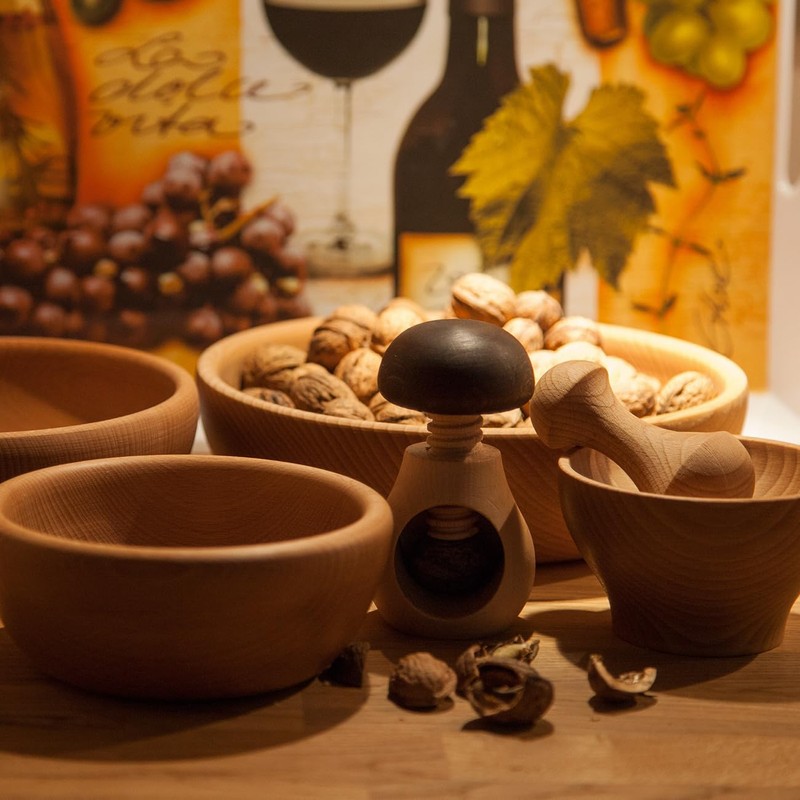 Holzfee Nutcracker Mushroom (White | White)