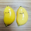 2Pcs Handmade Banana Taba Squishy,Ultra Soft Squishy Silicone Squeeze Chick
