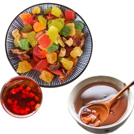Chinese Herbal Tea Fruit Tea New Scented Tea Health Care Flowers Tea Top-Grade Healthy Green Food Flower Fruit Tea (50g)