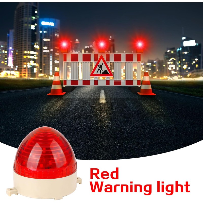 AC 110V Red LED Warning Light Bulb Signal Tower Lamp