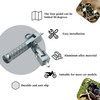 JXPANG Universal Motorcycle Bicycle Folding Passenger Foot Pegs M8 Rearsets