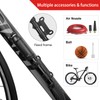 Xoxel High Pressure Bike Pump - Triple Valve Hand Pump