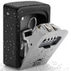 DSL Key Safe Wall Mounted, Waterproof Outdoor 4 digit Combination