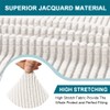 Turquoize 4 Piece T Cushion Sofa Slipcovers Stretch Couch Cover