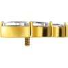 PIERCINGLINE Titanium Screw Attachment with External Thread 0.9 mm 3