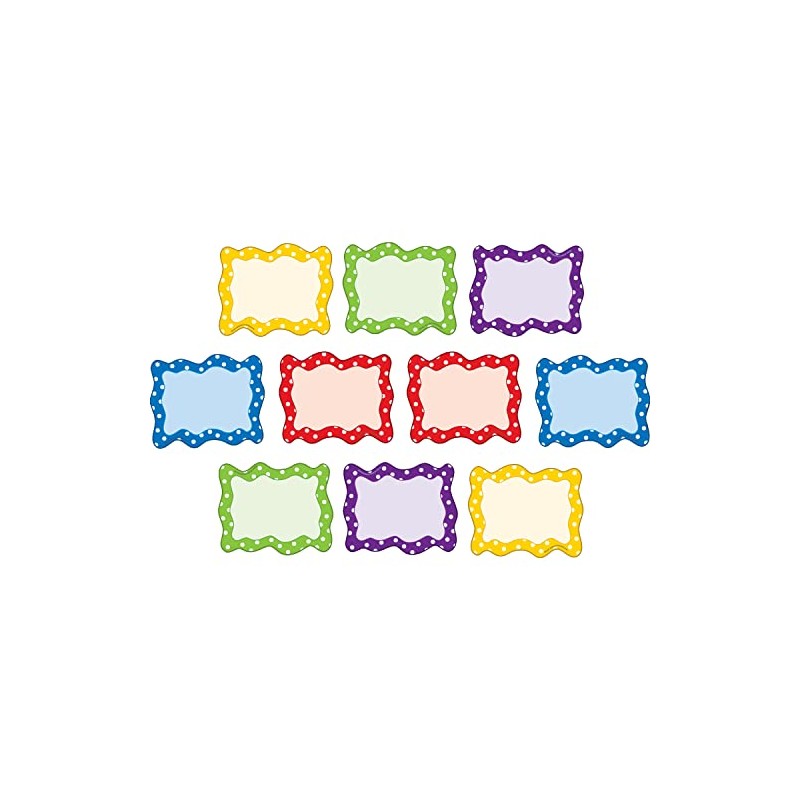 Teacher Created Resources Polka Dot Blank Cards Accents