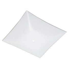 Westinghouse Lighting 81720 Corp 12-Inch Square Glass Diffuser, White