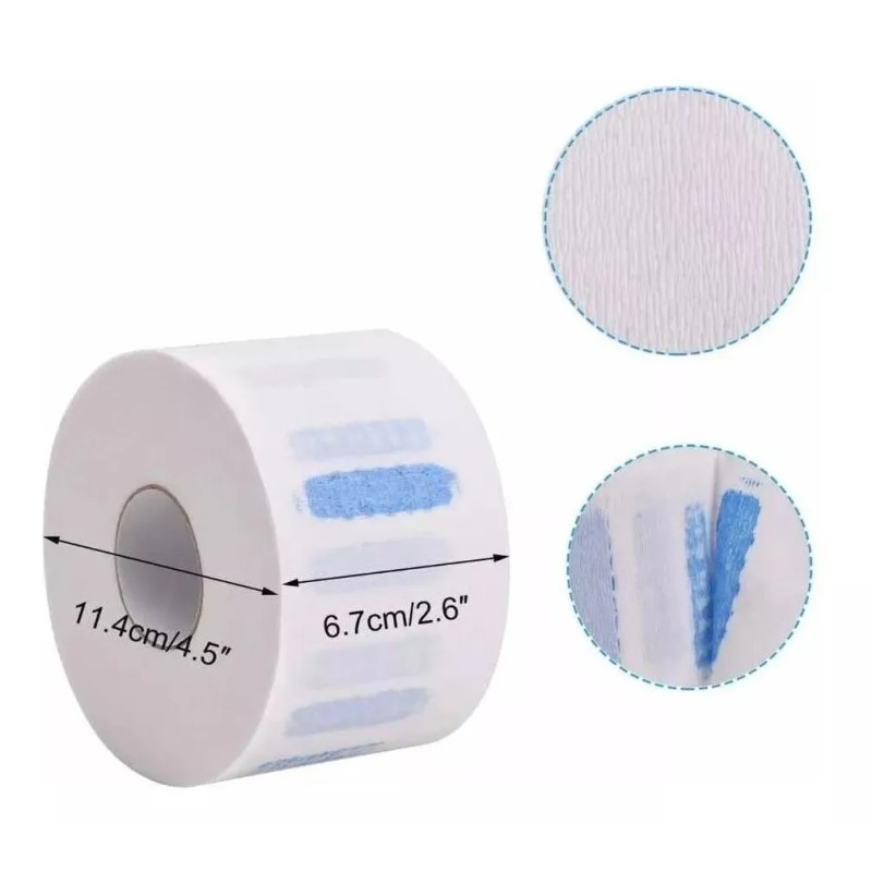 Lobo Profesional Papel Cuello Blanco 5 Rollos Con 100pz C/u