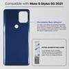 Compatible with Moto G Stylus 5G 2022 Back Cover Replacement,