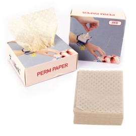 latikaly Perma Paper, 400 Sheets, Hair Perm Paper, Salon Paper, Barber Roller, Barber Paper, Insulated Cotton, Anti-Scald, Professional Breathable Hair Perm Paper, Barber Supplies