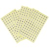 A-One 08090-2P Special Label Alphabet White Round 0.3 inch (9