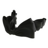 VINGTAINE H-964-BK Ruffled Ribbon, Top Ribbon, Banana Clip (Basic), Satin-style,