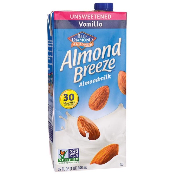 Blue Diamond, Almond Milk Vanilla Unsweetened, 32 Fl Oz
