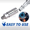 Dunnet Tools 1/4 Inch Air Line Fitting Coupling 1/4 Bsp