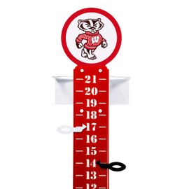 SWEN Products Wisconsin Badgers Steel Metal Lawn Scoreboard