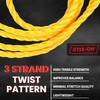 Polypropylene Rope 100Ft – 1/2 Inch Twisted Nautical Rope –