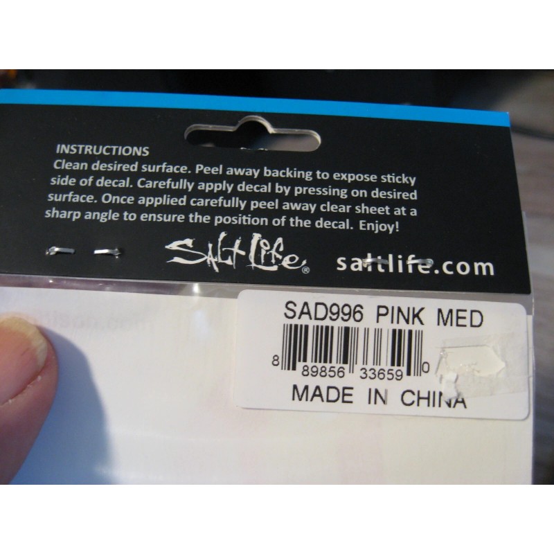 Salt Life Decal 12" Medium Surface Mount Sticker - Hammock
