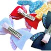 Grey Sliver Beautiful Glitter Hair Bows Clips Slides Grips for