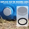Replacement Drain Valve Cap Compatible with Bestway Pool, Heavy Duty