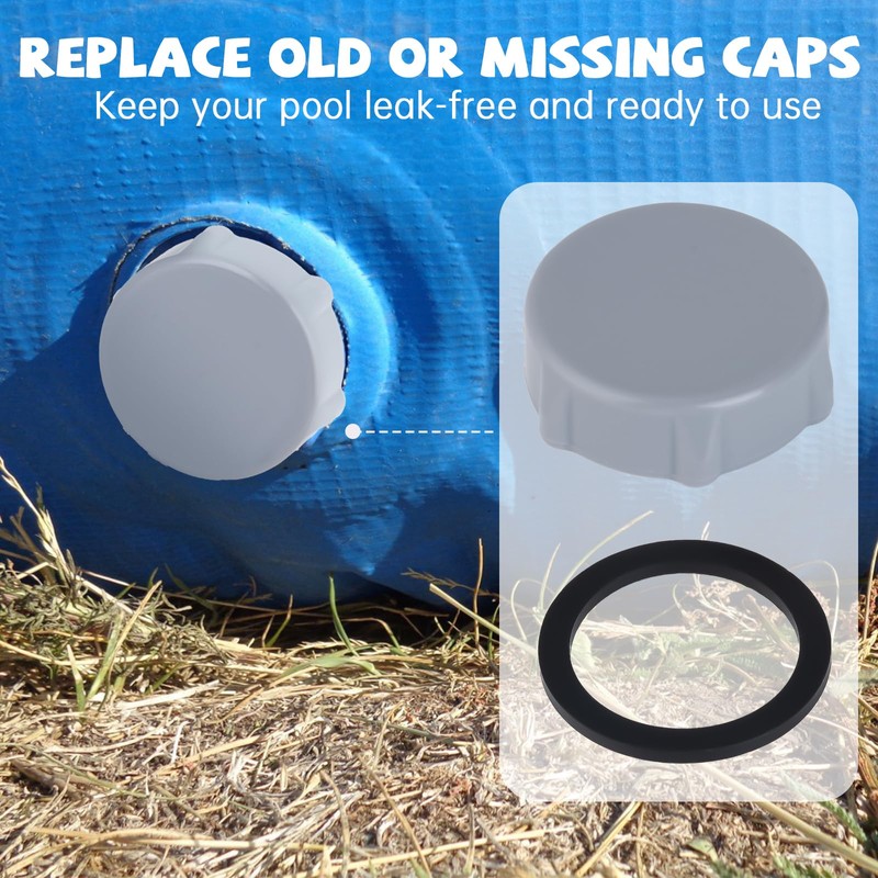 Replacement Drain Valve Cap Compatible with Bestway Pool, Heavy Duty