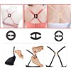 12 Pcs Bra Clip Set Non Slip Plastic Jersey Bra