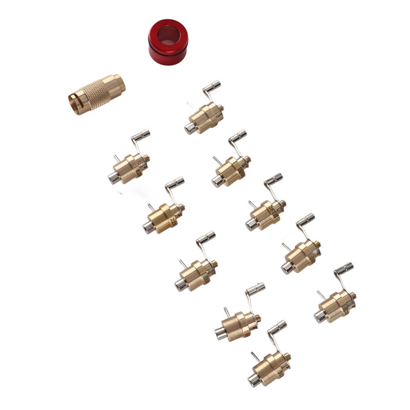 Mainspring Winder Set Brass Watch Repair Tool Wristwatch Repairing Kit