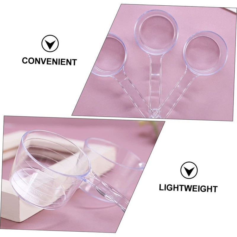 Mikinona 5pcs Facial for Masks Skin Care Measuring Spoon Practical