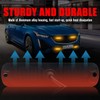 6-LED Warning Emergency Strobe Light XTAUTO Universal 12V-24V Super Bright